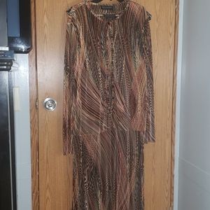 2 piece dress and jacket